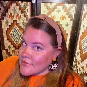 Irish Twins Boutique Taupe Knot Headband